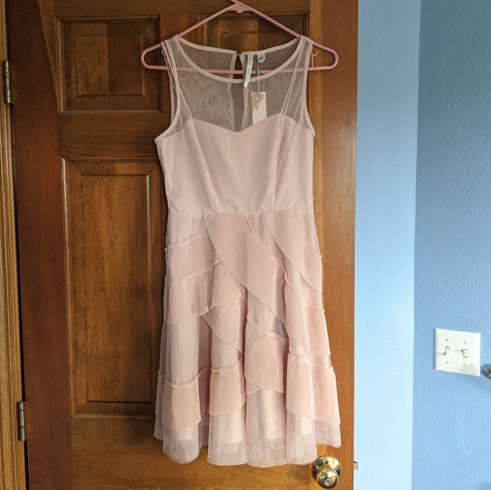 Cameo Rose Pink Tiered Tulle Dress Kohl's